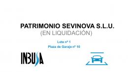 Plaza de Garaje nº10 en Sevilla la Nueva