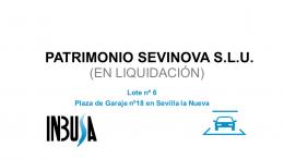 Plaza de Garaje nº18 en Sevilla la Nueva